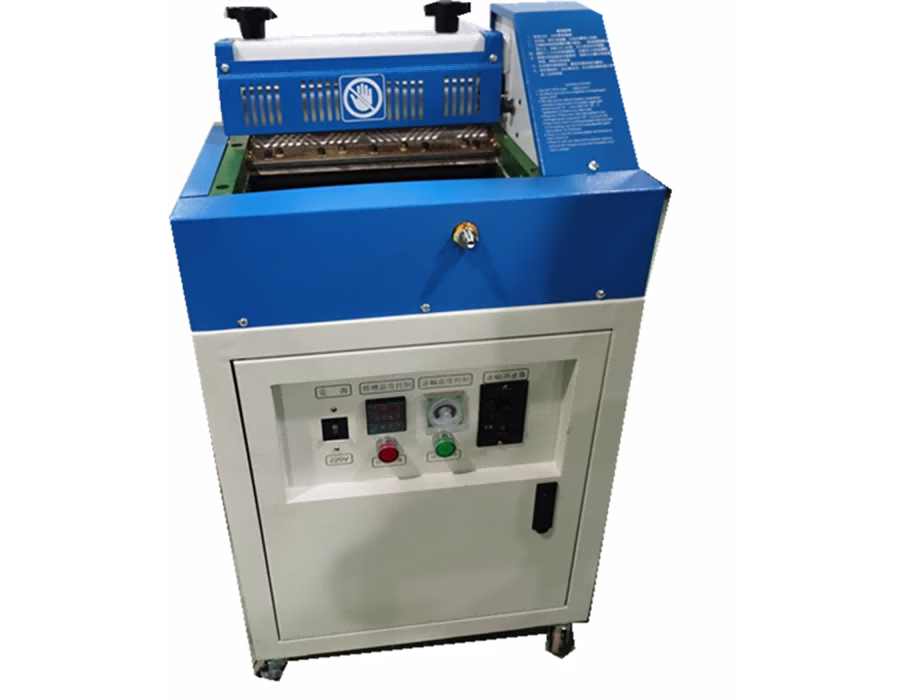 Máquina de rolo para cola termofusível tipo gabinete OSD-300A