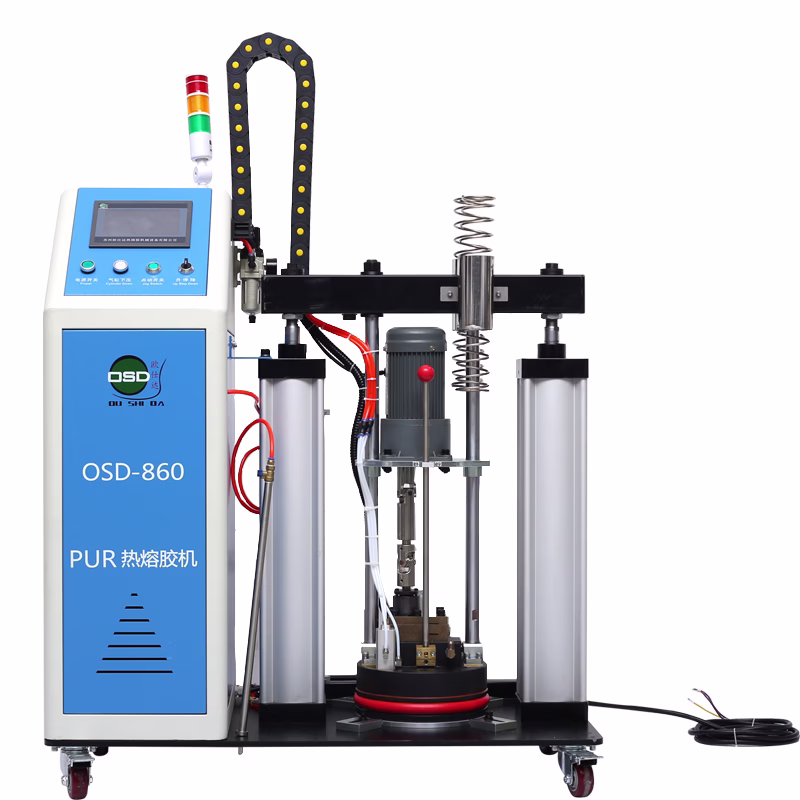 Máquina de pegamento termofusible PUR OSD-860 de 5 galones