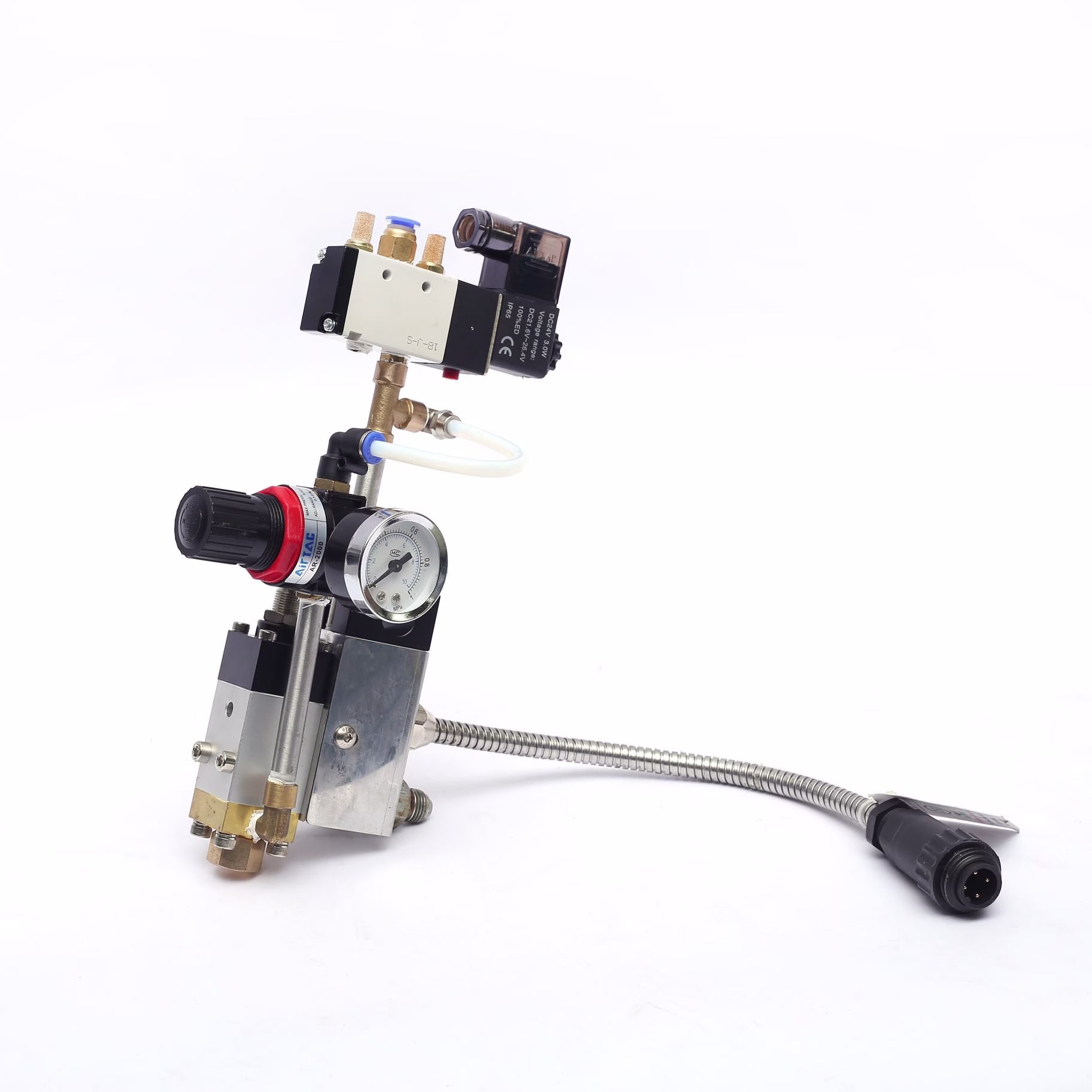 Pistola de cola spray espiral fixa OSD-20B